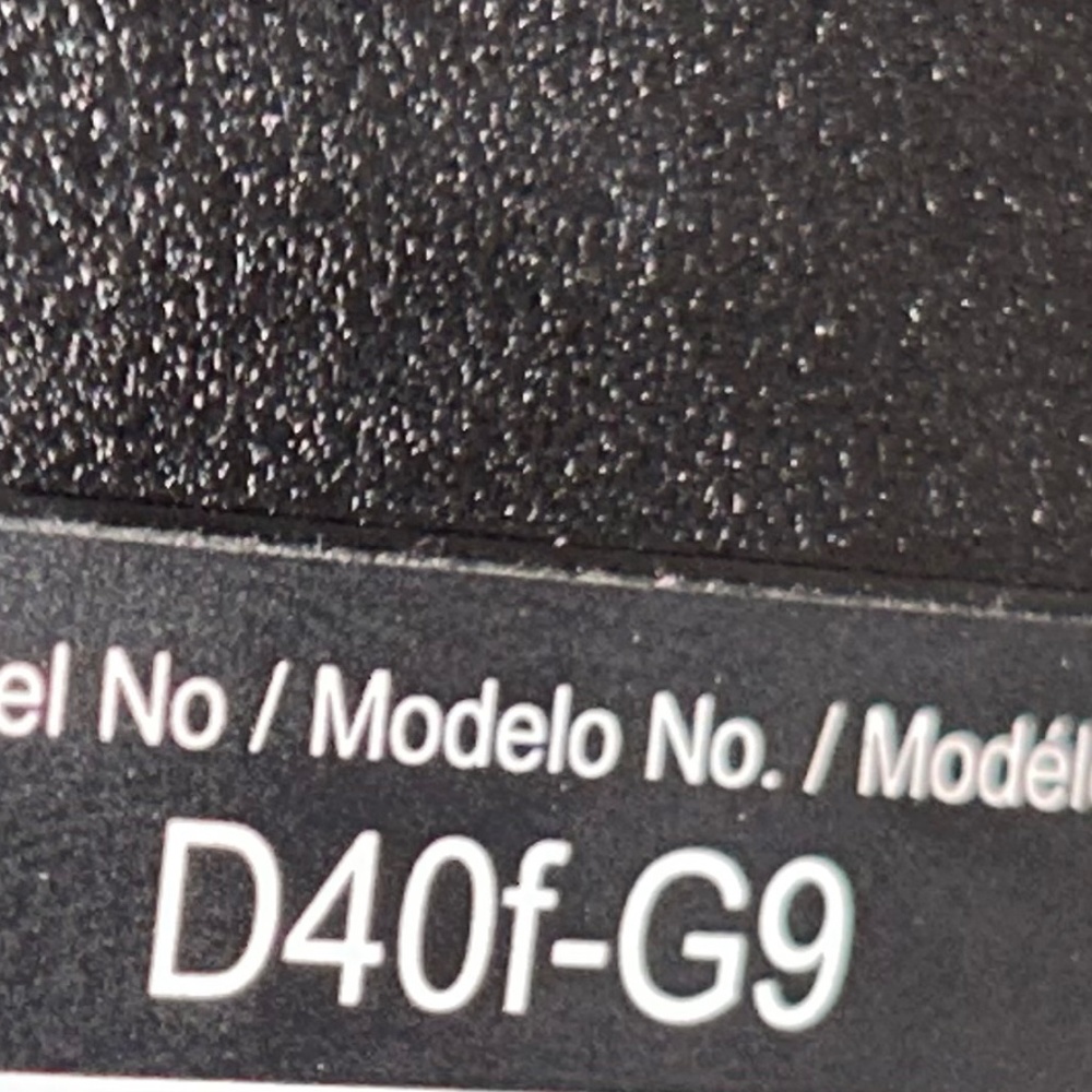 Vizio D40f-G9